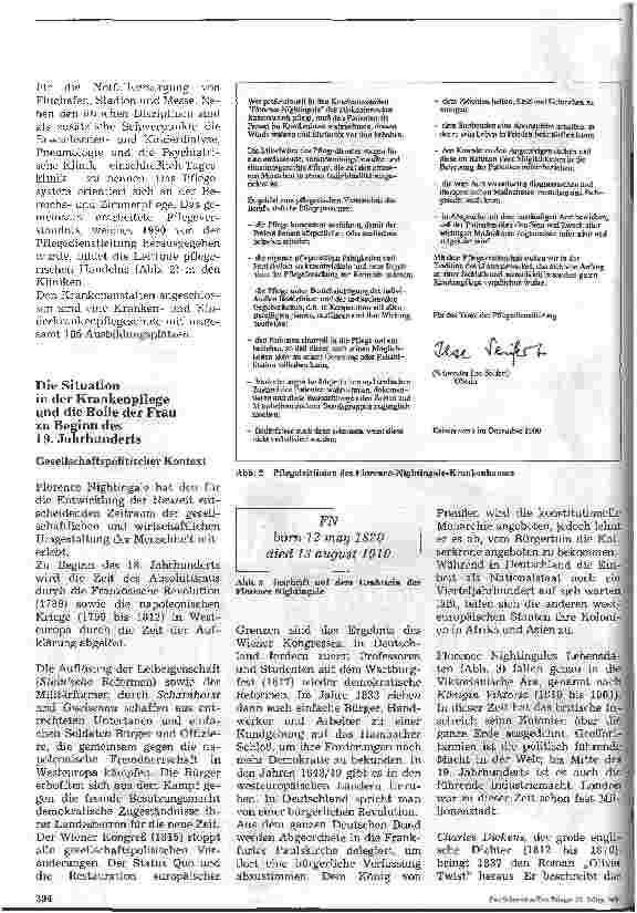 Vorschauseite 2: Der Name verpflichtet (1) Die Florence-Nightingale-Krankenanstalten Diakoniewerk Kaiserswerth