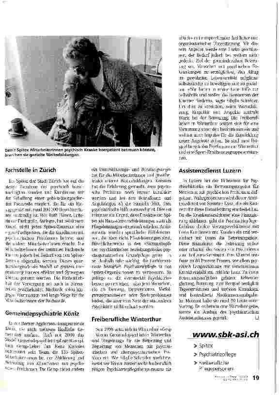 Vorschauseite 3: Die versteckten Leiden zu Hause Ambulante psychiatrische Pflege