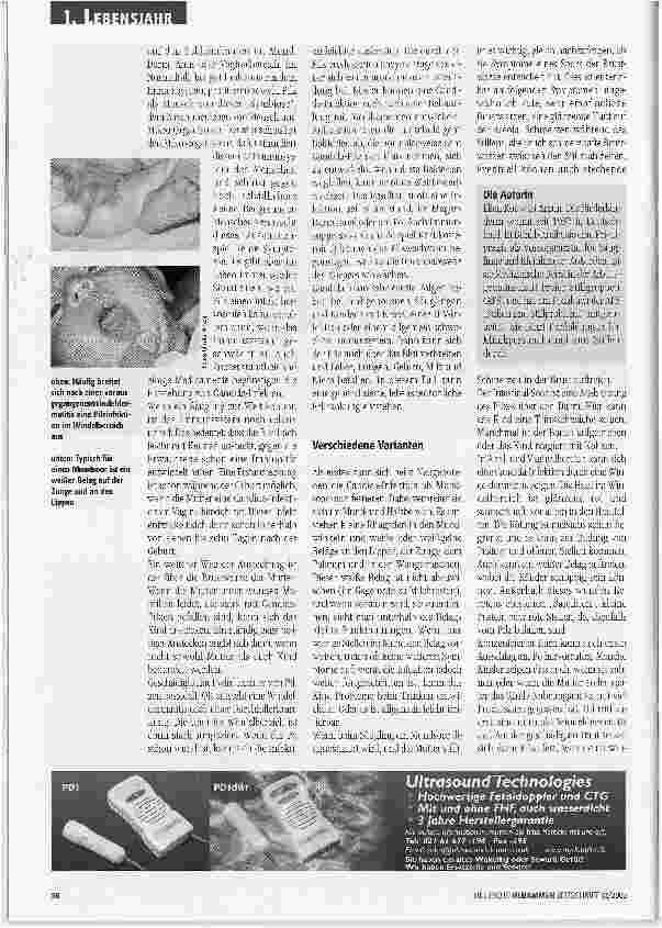 Vorschauseite 2: Candida-Infektionen beim Säugling