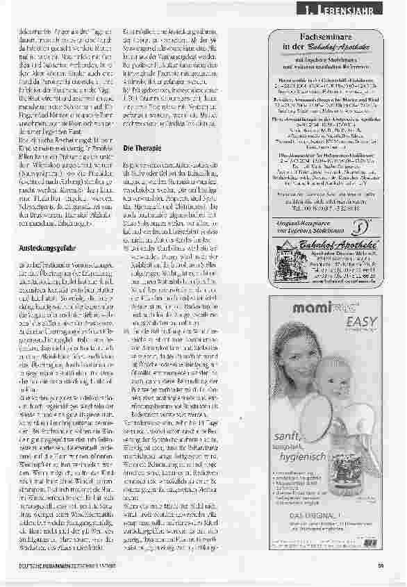 Vorschauseite 3: Candida-Infektionen beim Säugling