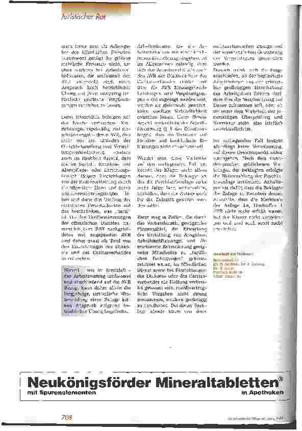 Vorschauseite 3: Anspruch auf übertarifliche Zahlung durch vertragliche oder betriebliche Übung?
