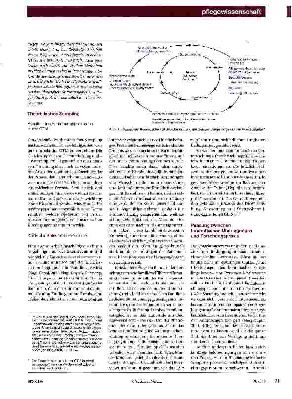 Vorschauseite 2: Theoretical Sampling