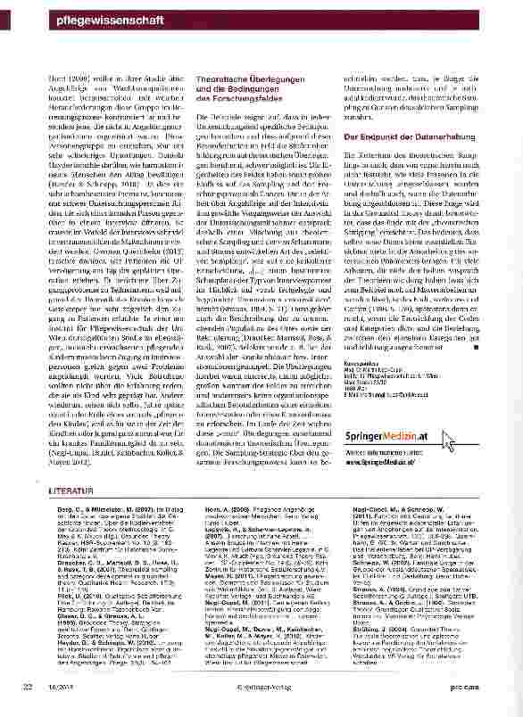 Vorschauseite 3: Theoretical Sampling