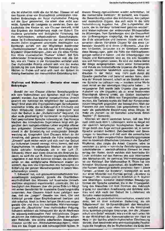 Vorschauseite 4: Embryologie der Sprache Grenzfeld zwischen Anthropologie und Geisteswissenschaft