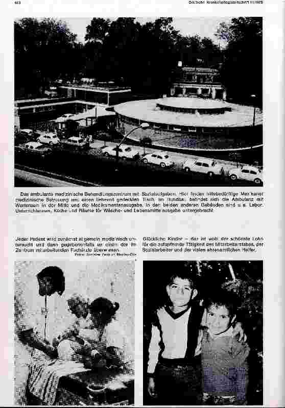 Vorschauseite 4: XV. Kongreß des Weltbundes der Krankenschwestern und Krankenpfleger in Mexiko-City (13.-18. Mai 1973)