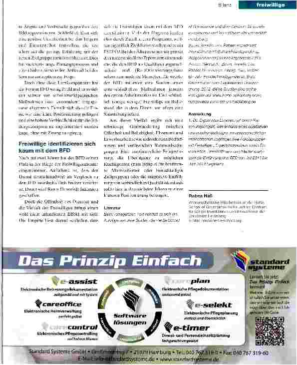 Vorschauseite 3: Offen für alle - aber bitte mit Profil