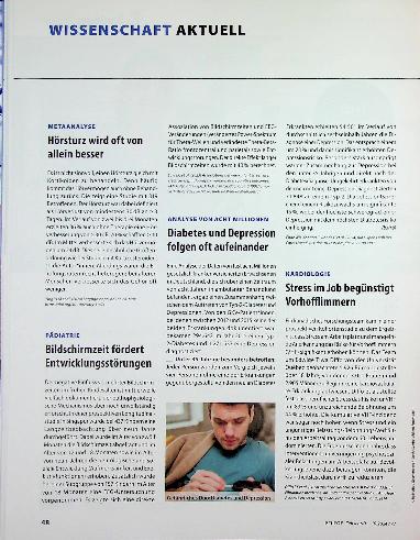 Vorschauseite 1: Wissenschaft Aktuell
