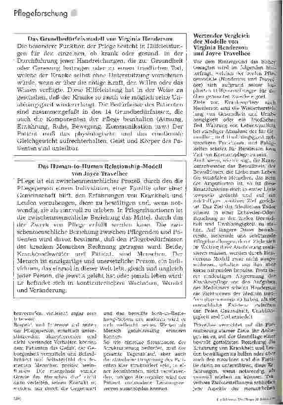 Vorschauseite 4: Hilfevorstellungen in zwei Pflegemodellen Ein Vergleich mit Hinblick auf den dementen Menschen
