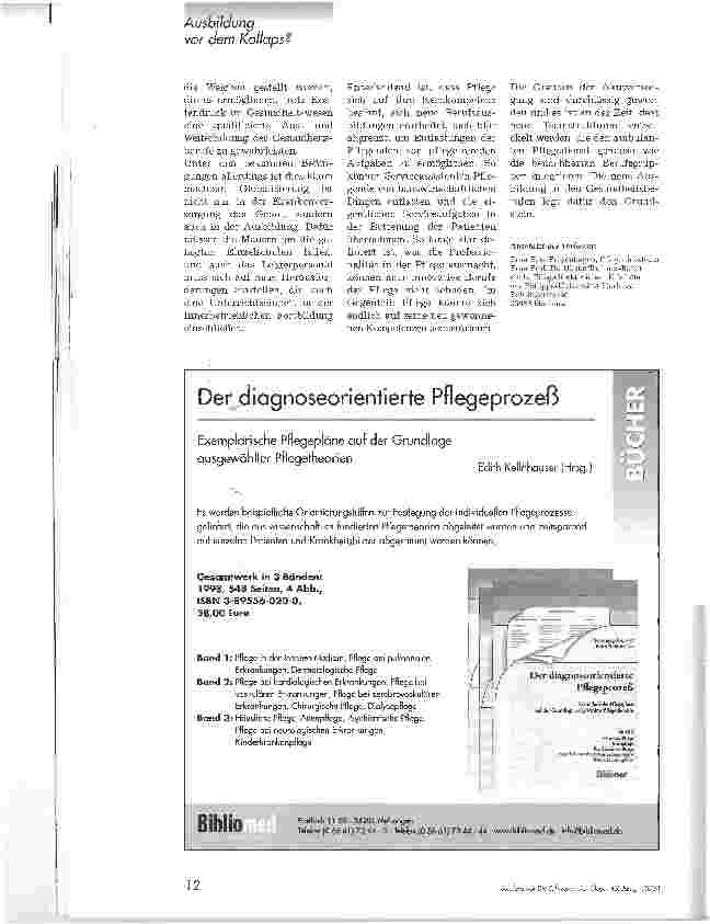 Vorschauseite 3: Ausbildung im Verbund am Klinikum der Philipps-Universität Marburg