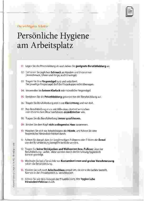 Vorschauseite 2: Keine Macht den Keimen