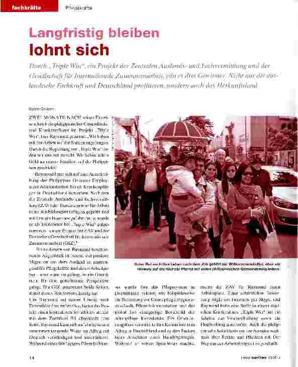 Vorschauseite 1: Langfristig bleiben lohnt sich