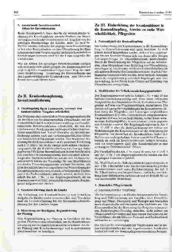 Vorschauseite 2: Stellungnahme der Fachvereinigung der Verwaltungsleiter deutscher Krankenanstalten e.V. zu den Gesetzentwürfen der Bundesregierung und des Bundesrates zum Entwurf eines Gesetzes z…