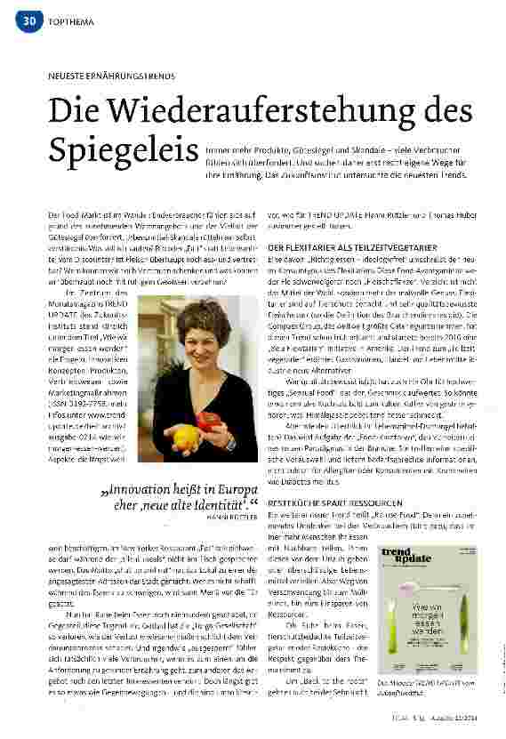 Vorschauseite 1: Die Wiederauferstehung des Spiegeleis