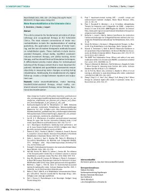 Vorschauseite 6: Motorische Neurorehabilitation bei den Kliniken Schmieder