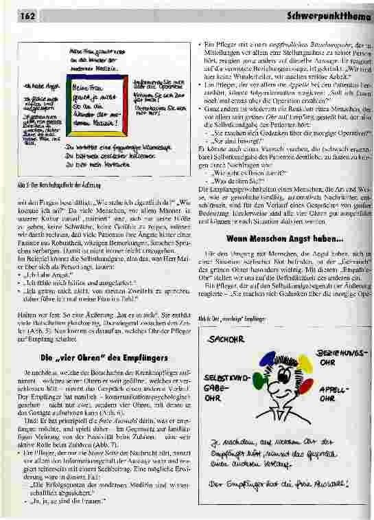 Vorschauseite 4: Was fördert, was verringert Angst? Kommunikationspsychologische Aspekte in Gesprächen vor einer Operation