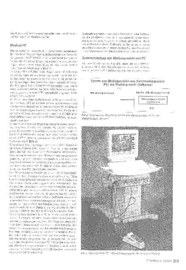 Vorschauseite 3: Der PC - (K)ein MedizinproduktFormalrechtliche und sicherheitstechnische Kriterien der Kombination PC und Medizinprodukt nach dem MPG