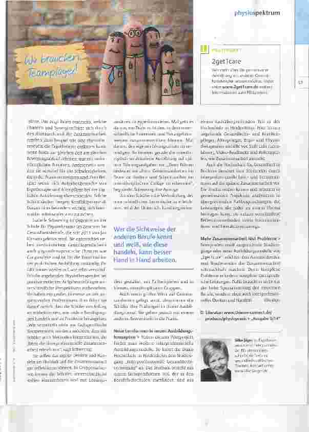 Vorschauseite 2: Die Teamplayer-Schmiede