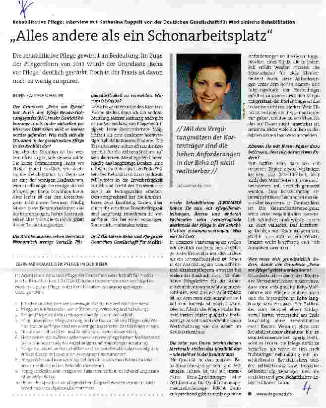 Vorschauseite 1: Alles andere als ein Schonarbeitsplatz