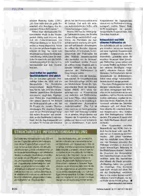 Vorschauseite 2: Konkrete Projekte versprechen Entlastung