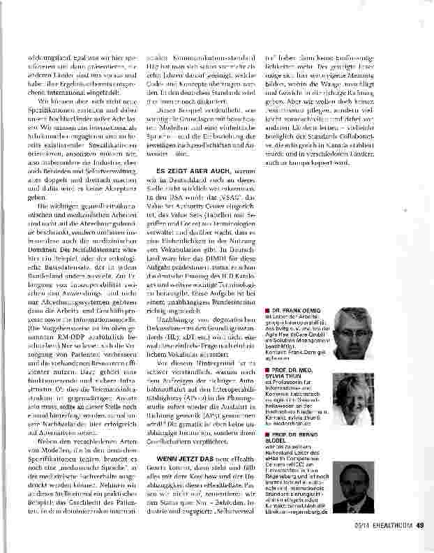 Vorschauseite 4: IN SACHEN INTEROPERABILITÄT