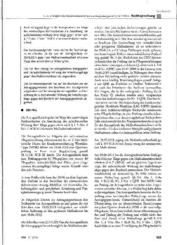 Vorschauseite 2: Zur Rechtmäßigkeit eines Maßnahmenbescheids nach einer Regelprüfung