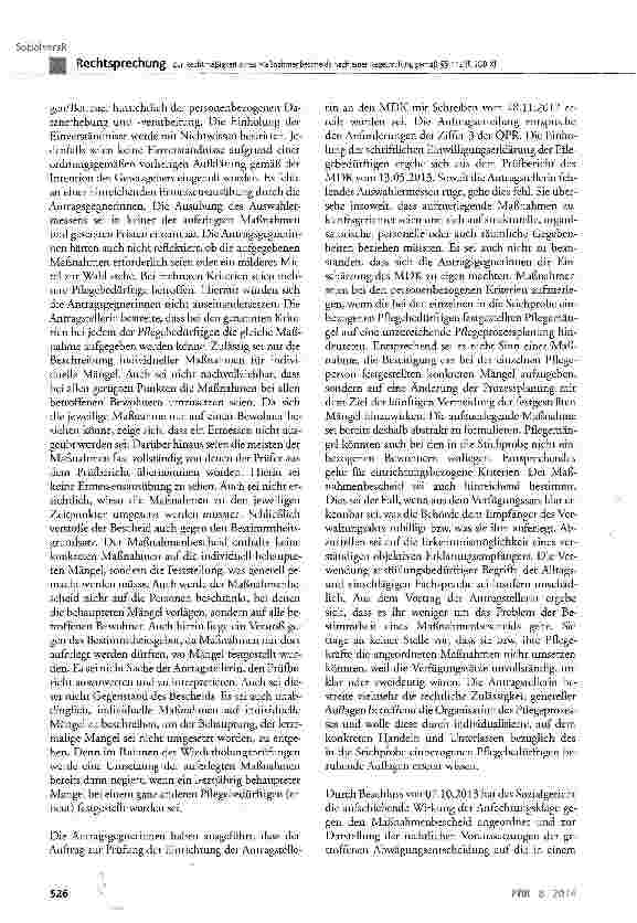 Vorschauseite 3: Zur Rechtmäßigkeit eines Maßnahmenbescheids nach einer Regelprüfung