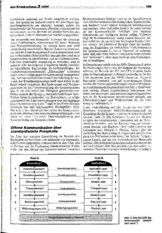 Vorschauseite 3: Offene Kommunikation mit dem standardisierten Anwendungsprotokoll HL7 Integration heterogener klinischer Abteilungssysteme zu einem Krankenhauskommunikationssystem