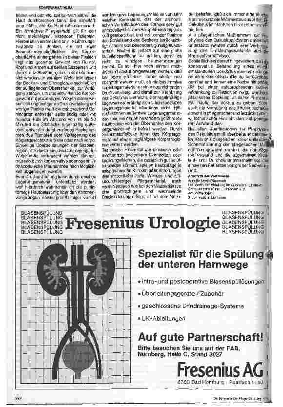 Vorschauseite 2: Ursachen und Prophylaxe des Dekubitus