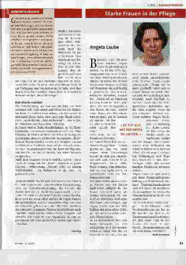 Vorschauseite 4: Wehentropf oder HausgeburtAus dem Alltag einer Hebamme