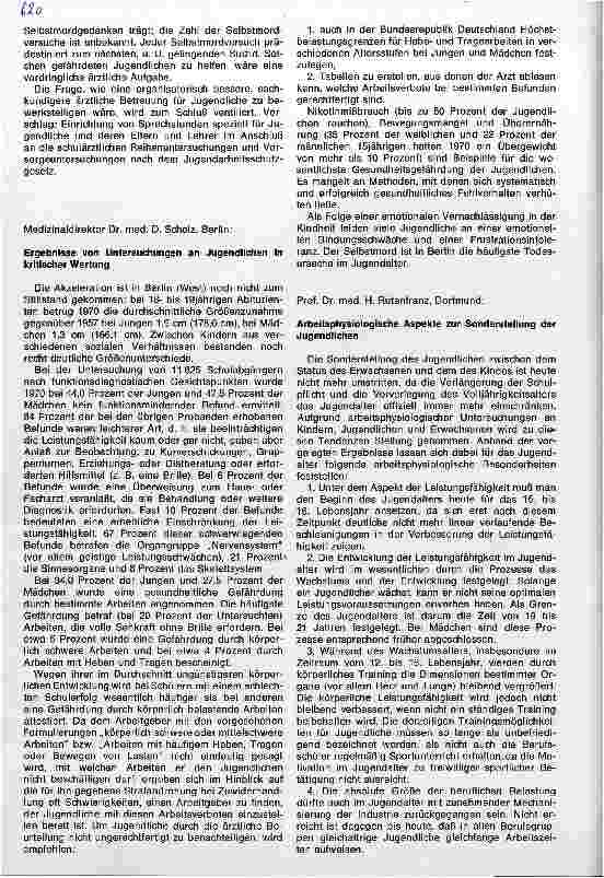 Vorschauseite 2: Die ärztliche Betreuung der Jugendlichen