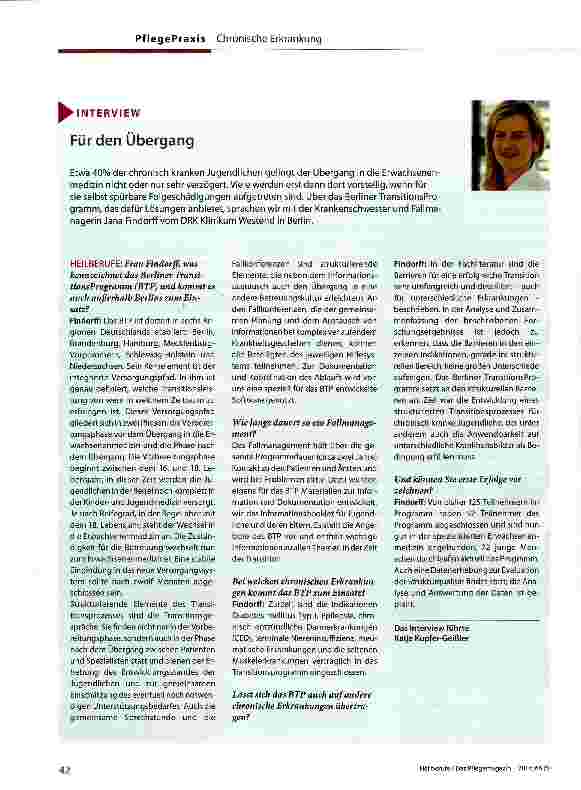 Vorschauseite 2: Transition - Mission (im)possible?