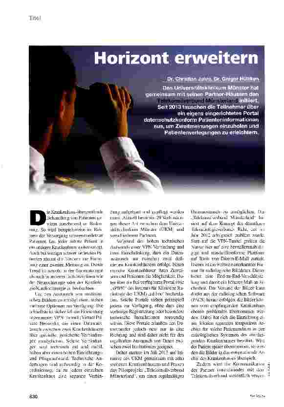 Vorschauseite 1: Horizont erweitern