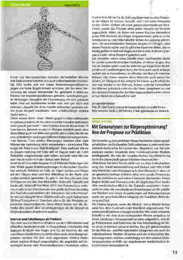 Vorschauseite 2: Die Pille für den Mann