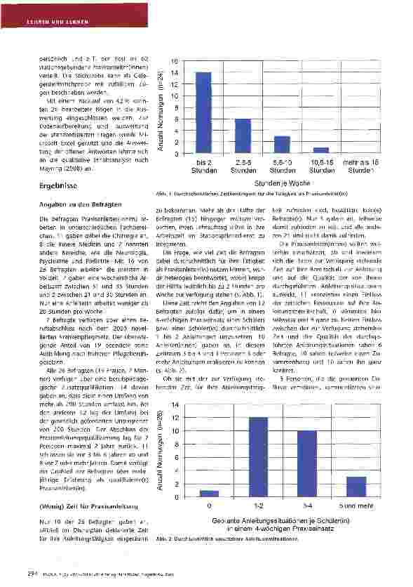 Vorschauseite 3: Praxisanleiter(innen) zwischen Anspruch und Wirklichkeit