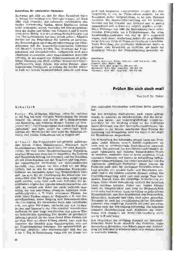 Vorschauseite 4: Die retrolentale Fibroplasie