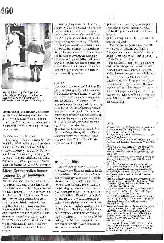 Vorschauseite 5: Pflegebelastungen und Bewältigung