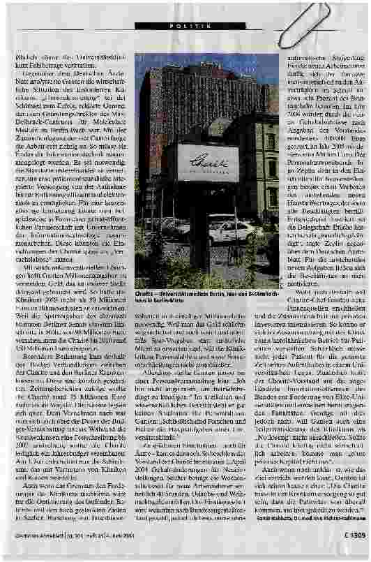 Vorschauseite 2: Trotz Sparzwängen zu Weltruhm