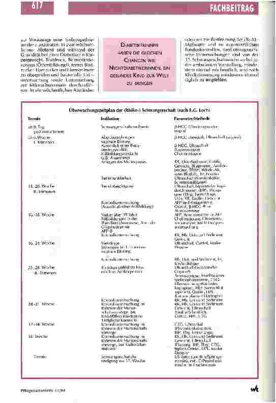 Vorschauseite 4: Eine Diabetes-Schwangerschaft ist immer eine Risikoschwangerschaft Trotzdem haben Diabetikerinnen gute Chancen, ein gesundes Baby zu bek.