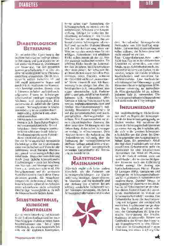 Vorschauseite 5: Eine Diabetes-Schwangerschaft ist immer eine Risikoschwangerschaft Trotzdem haben Diabetikerinnen gute Chancen, ein gesundes Baby zu bek.