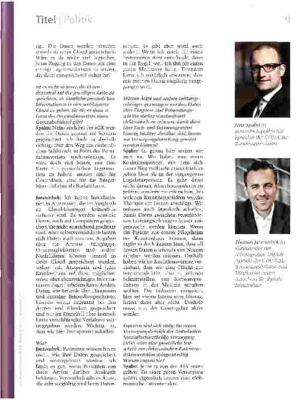 Vorschauseite 2: Pflicht zur Interoperabilität