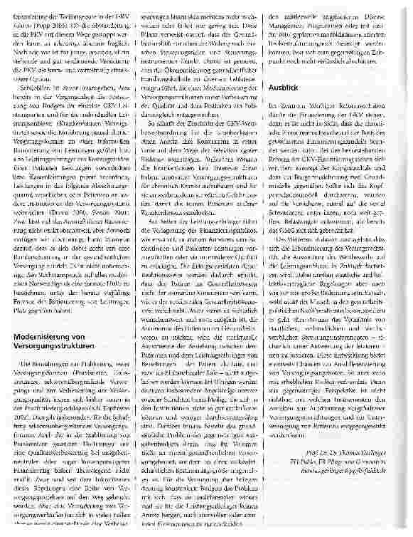 Vorschauseite 4: Entwicklung und Perspektiven der Gesundheitspolitik