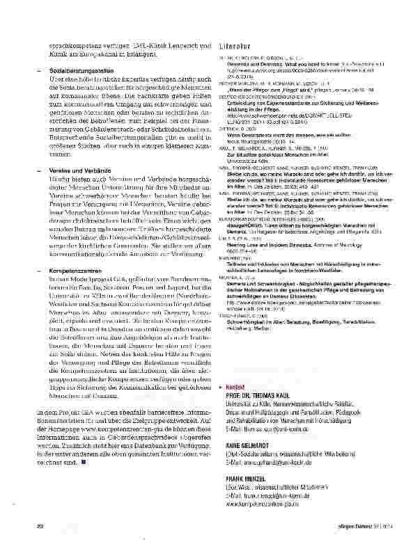 Vorschauseite 5: Hörgeschädigte Menschen mit Demenz