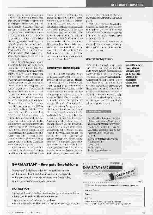 Vorschauseite 2: Daten und Fakten für die Praxis