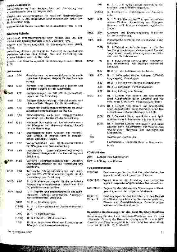 Vorschauseite 4: Brauchen wir Richtlinien und Verordnungen für Planung und Bau von Krankenhäusern