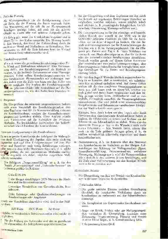 Vorschauseite 4: Krankenhausbau - Erfolgsmessung