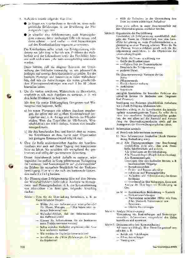 Vorschauseite 5: Krankenhausbau - Erfolgsmessung