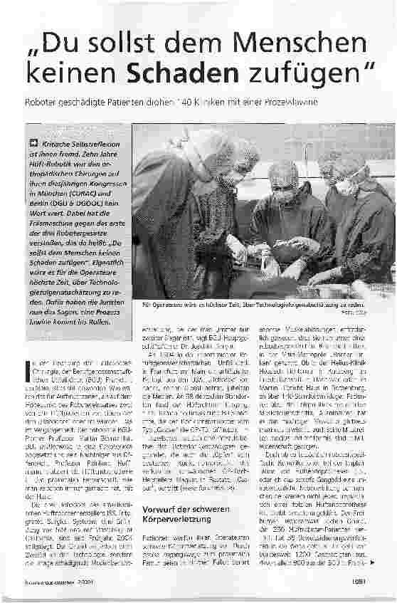 Vorschauseite 1: Du sollst dem Menschen keinen Schaden zufügen