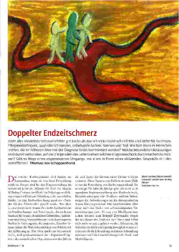 Vorschauseite 1: Doppelter Endzeitschmerz