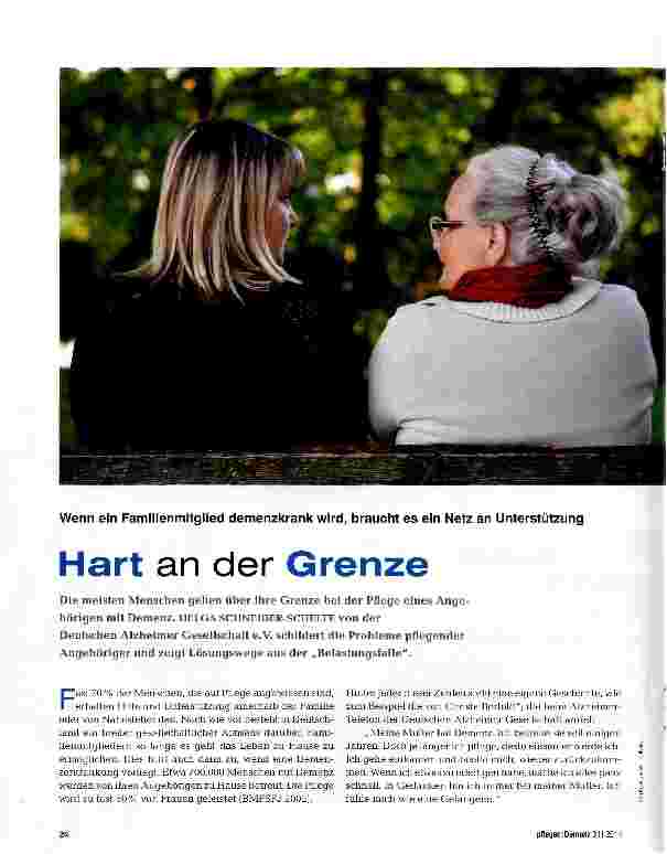 Vorschauseite 1: Hart an der Grenze