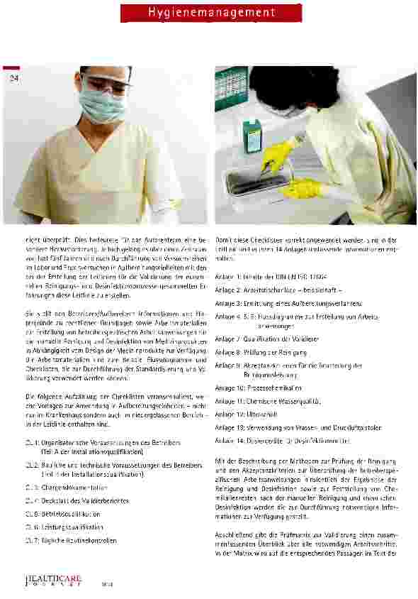 Vorschauseite 3: Qualität in der manuellen Aufbereitung sichern